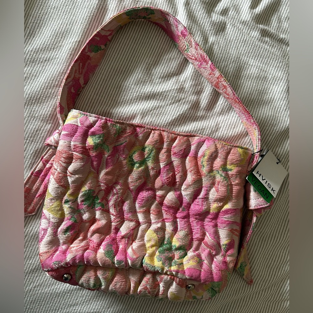 Anthropology HVISK Quilted mini tote